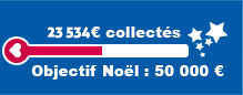 14 121 euros collectÃ©s. Objectif NoÃ«l : 50 000 euros