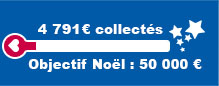 4 791 euros collectÃ©s. Objectif NoÃ«l : 50 000 euros