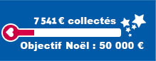 4 791 euros collectÃ©s. Objectif NoÃ«l : 50 000 euros