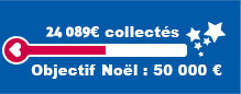 24 089 euros collectÃ©s. Objectif NoÃ«l : 50 000 euros