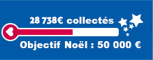 28 738 euros collectÃ©s. Objectif NoÃ«l : 50 000 euros