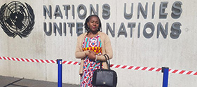 Interview de Béatrice Bitenda, juriste au BNCE-RDC