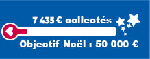 7 435 euros collectés. Objectif Noël : 50 000 euros