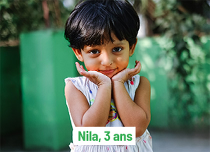 Nila, 3 ans